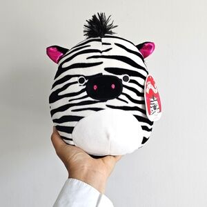 Squishmallows Tracey The Zebra Official Kellytoy Plush 8" Squishy Soft Plush Toy
